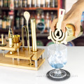 Cocktail Shaker Set Bartender Kit With Stand